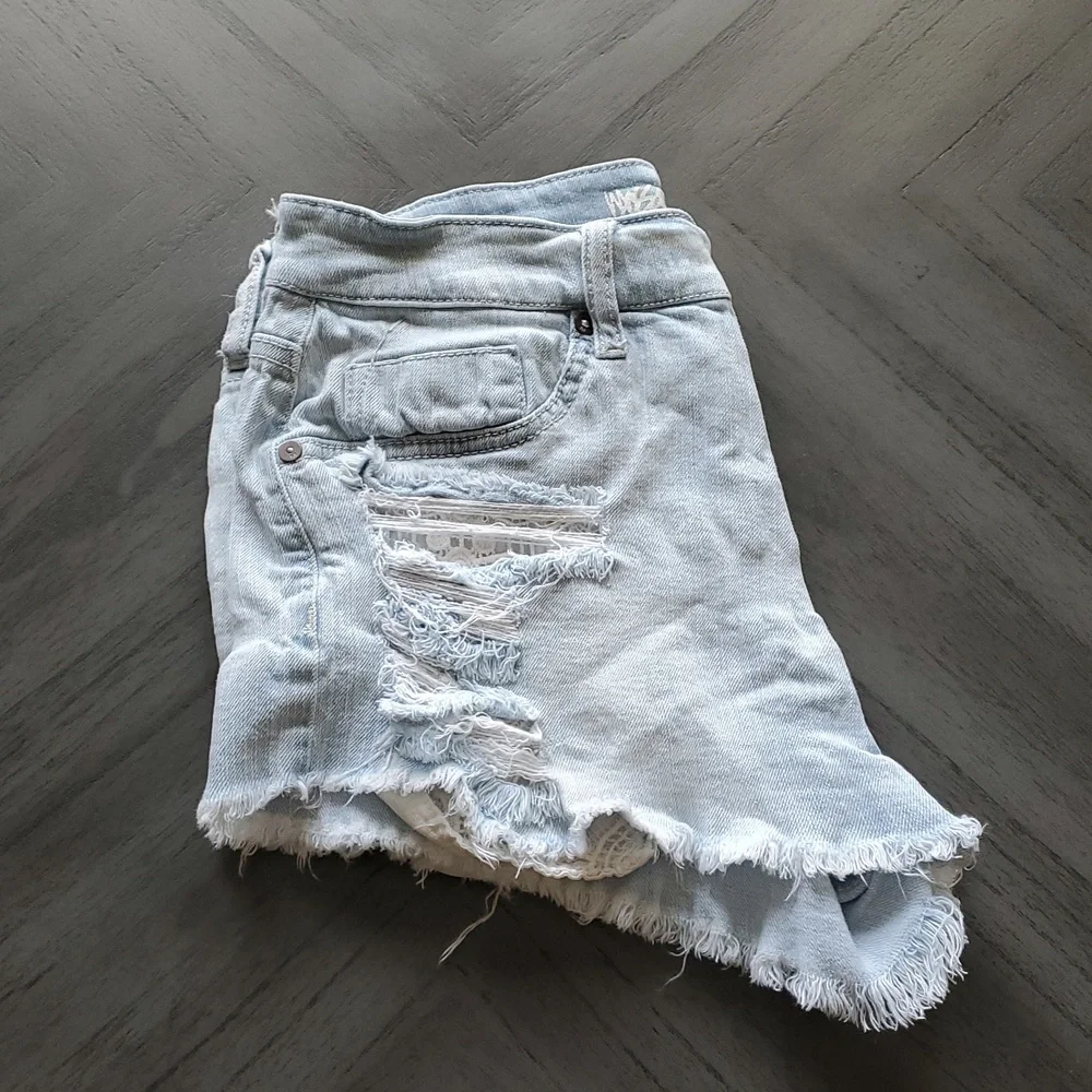 Mossimo High Rise Jean Shorts - Picture 9 of 11